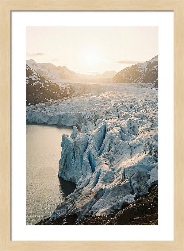 Glacial Serenity At Kenai Fjords
