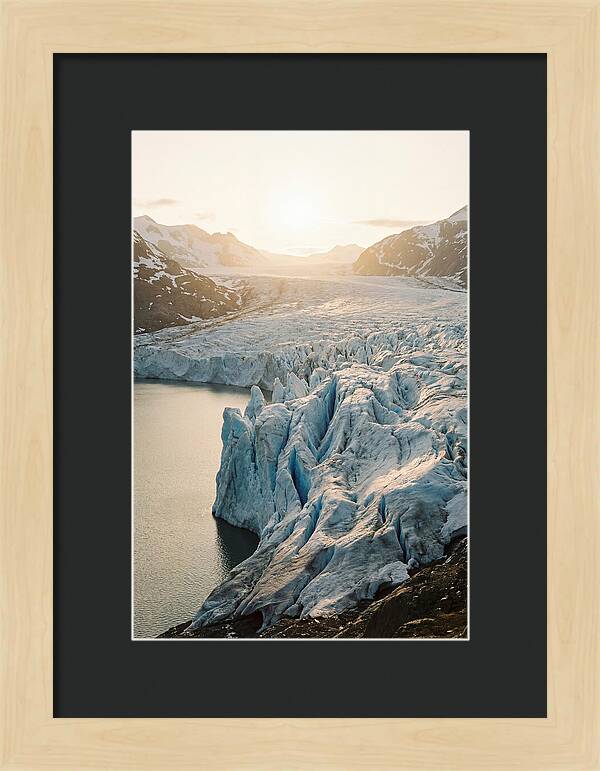 Glacial Serenity At Kenai Fjords