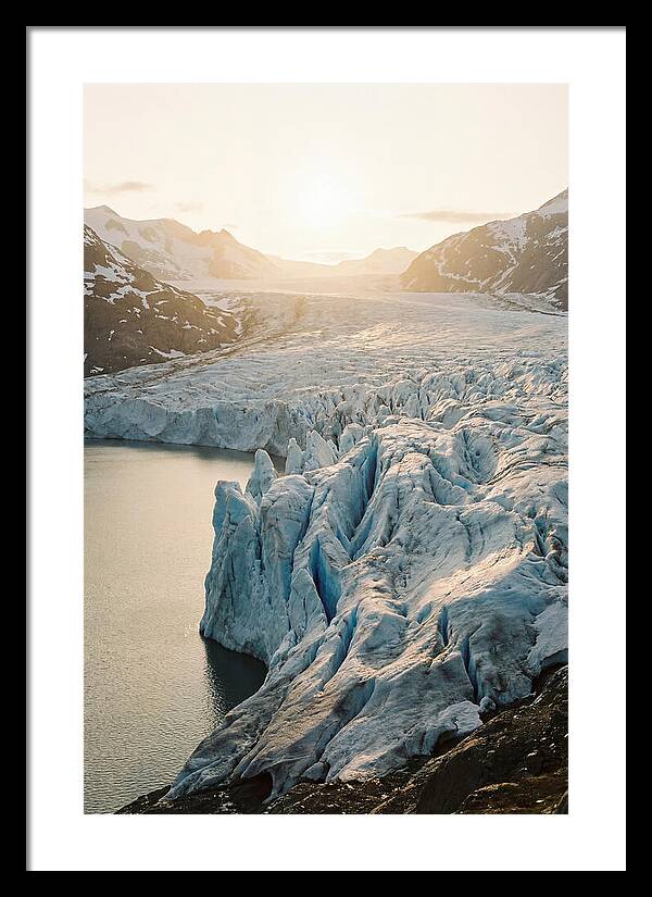 Glacial Serenity At Kenai Fjords
