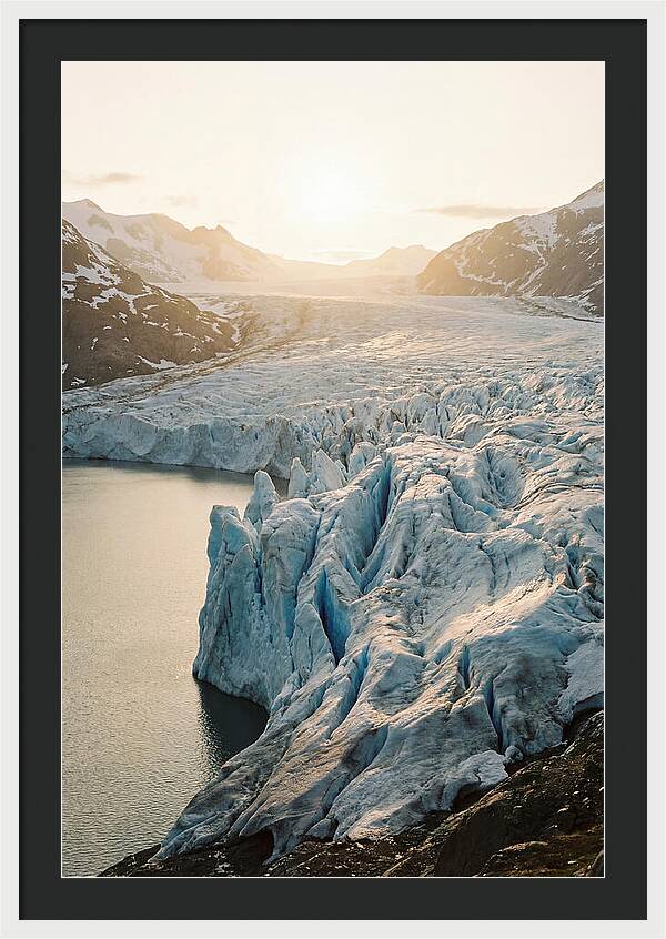 Glacial Serenity At Kenai Fjords