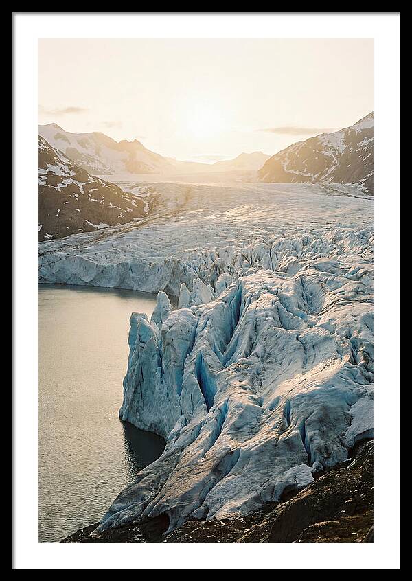 Glacial Serenity At Kenai Fjords
