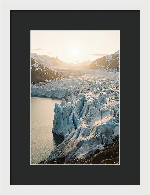 Glacial Serenity At Kenai Fjords