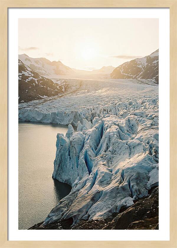 Glacial Serenity At Kenai Fjords