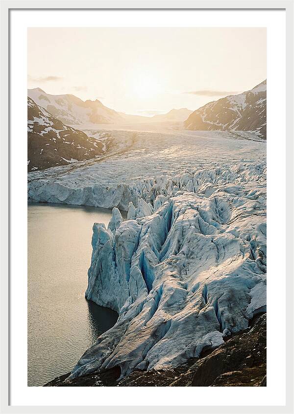 Glacial Serenity At Kenai Fjords