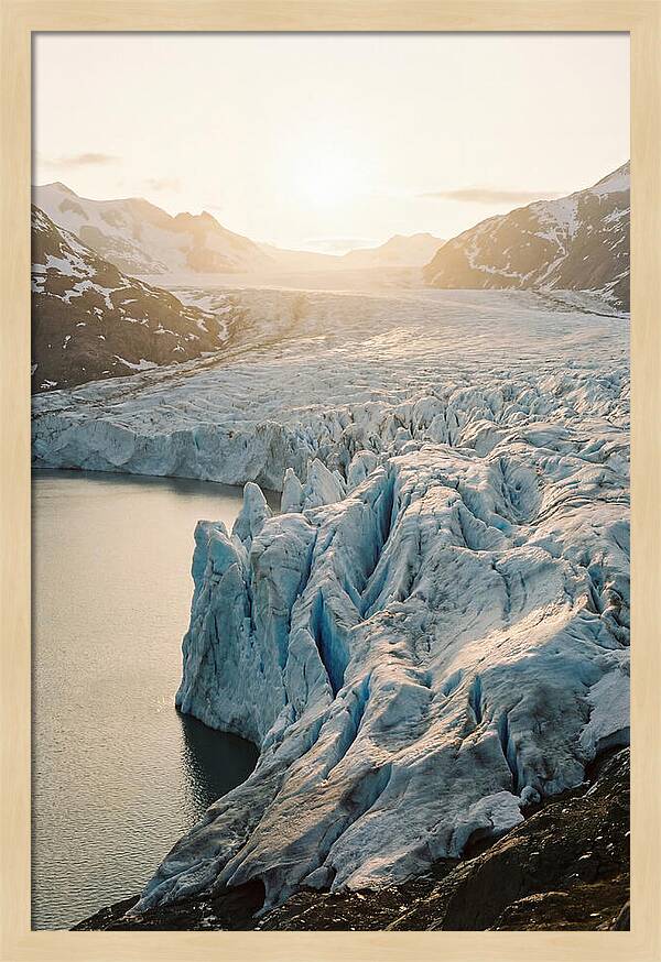 Glacial Serenity At Kenai Fjords