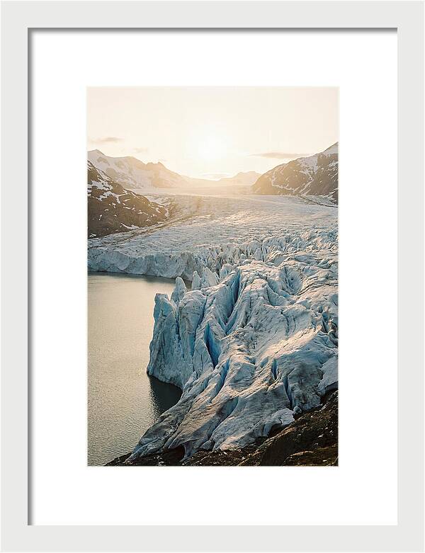 Glacial Serenity At Kenai Fjords