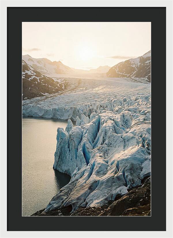 Glacial Serenity At Kenai Fjords