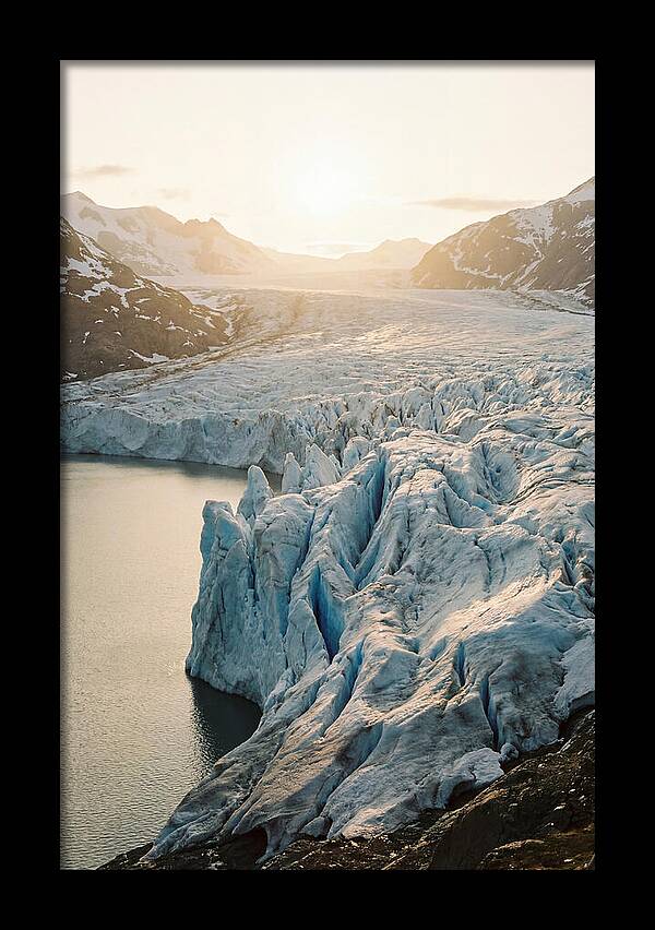 Glacial Serenity At Kenai Fjords
