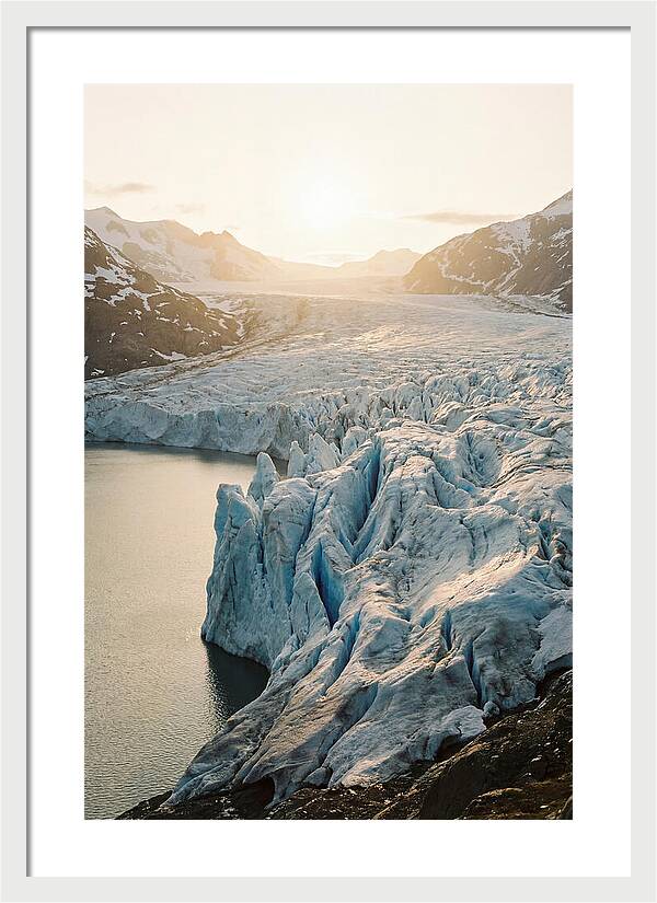 Glacial Serenity At Kenai Fjords