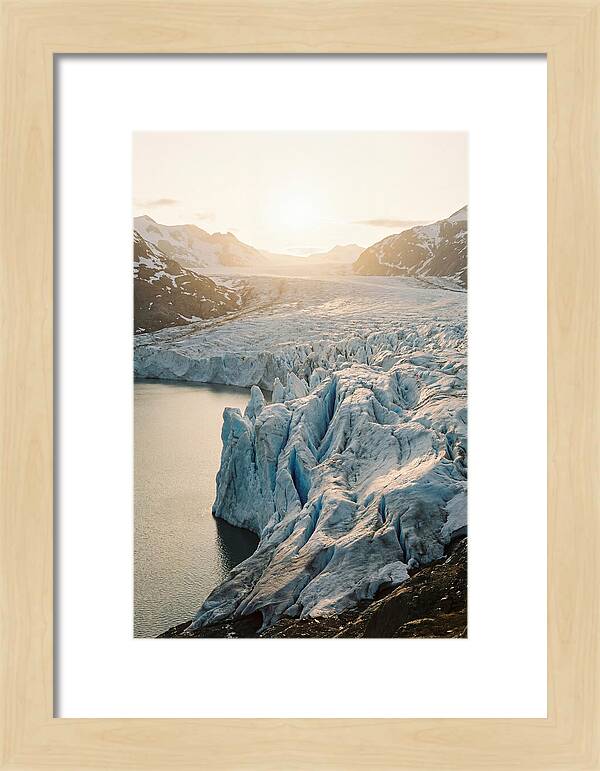 Glacial Serenity At Kenai Fjords