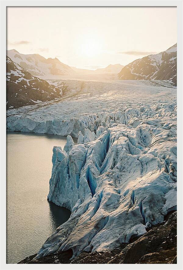 Glacial Serenity At Kenai Fjords