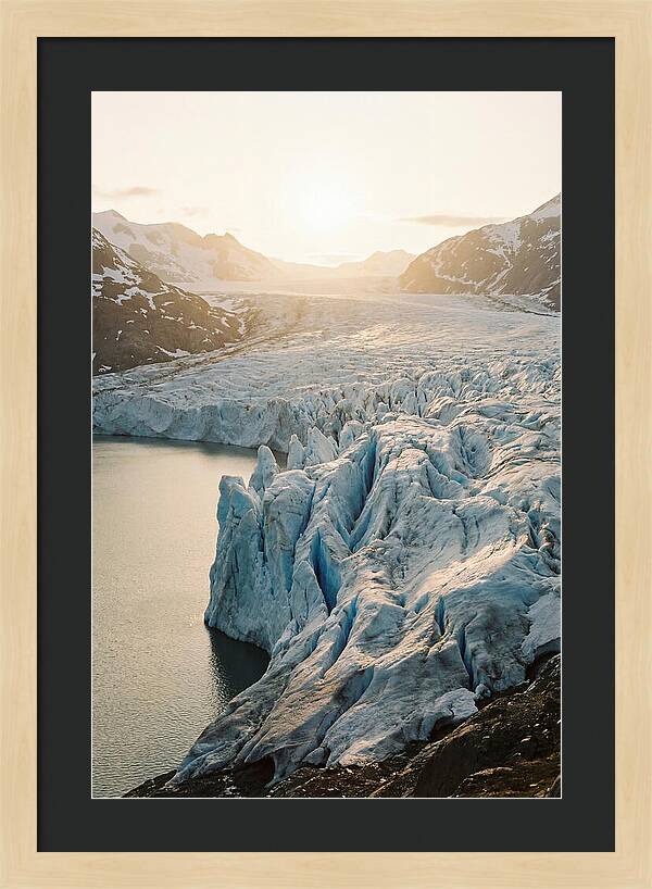 Glacial Serenity At Kenai Fjords