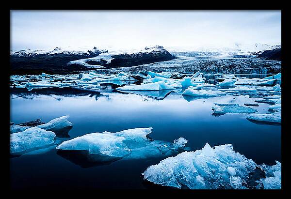 Glacial Tranquility At Jkulsrln