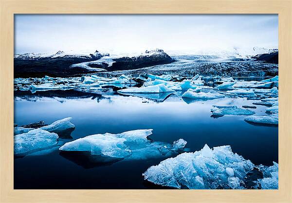 Glacial Tranquility At Jkulsrln