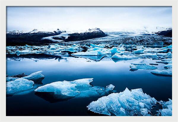 Glacial Tranquility At Jkulsrln
