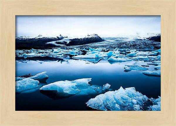 Glacial Tranquility At Jkulsrln