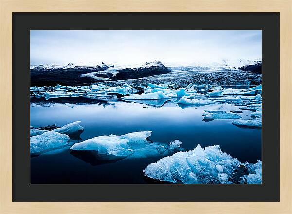Glacial Tranquility At Jkulsrln