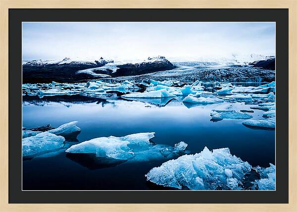 Glacial Tranquility At Jkulsrln
