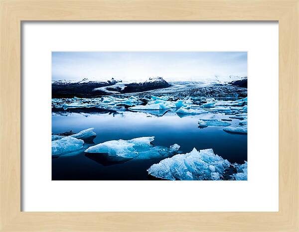 Glacial Tranquility At Jkulsrln