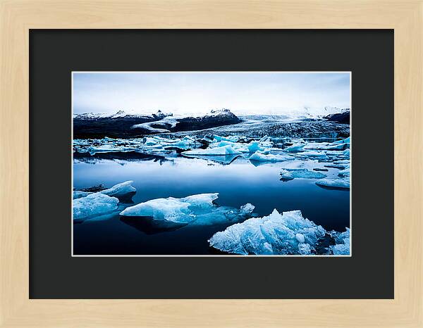 Glacial Tranquility At Jkulsrln