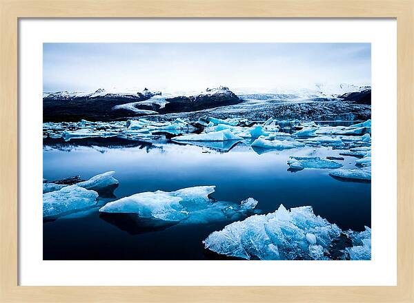 Glacial Tranquility At Jkulsrln
