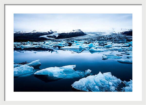 Glacial Tranquility At Jkulsrln