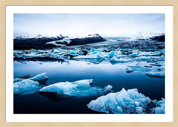 Glacial Tranquility At Jkulsrln