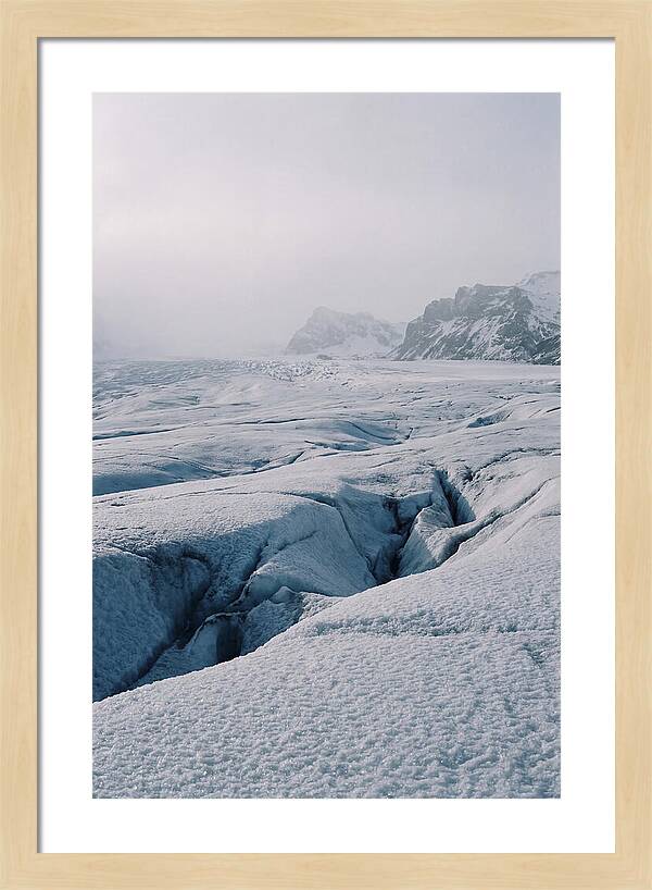 Glacial Tranquility At Vatnajokull