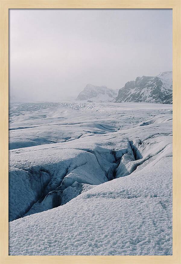 Glacial Tranquility At Vatnajokull
