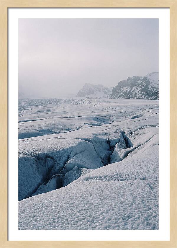 Glacial Tranquility At Vatnajokull