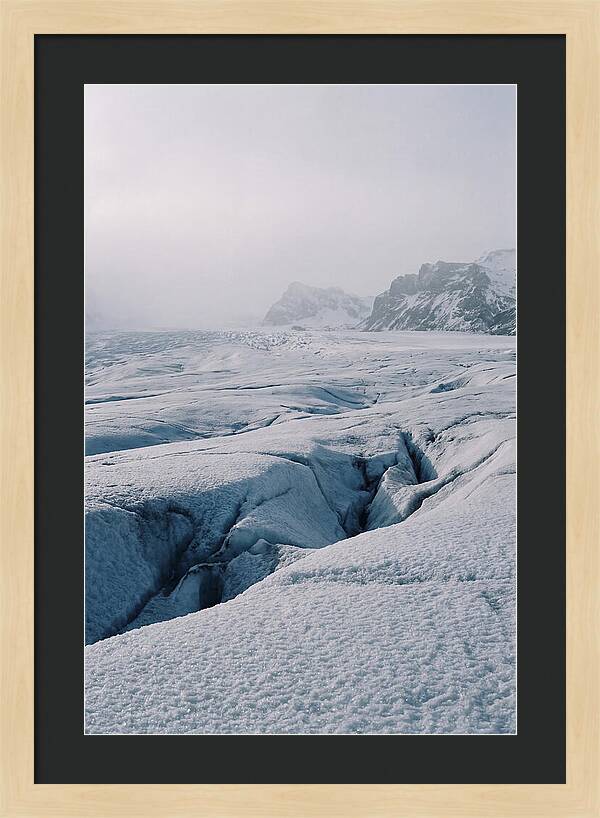 Glacial Tranquility At Vatnajokull
