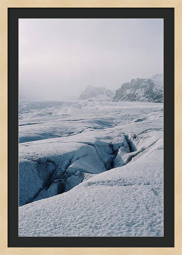 Glacial Tranquility At Vatnajokull