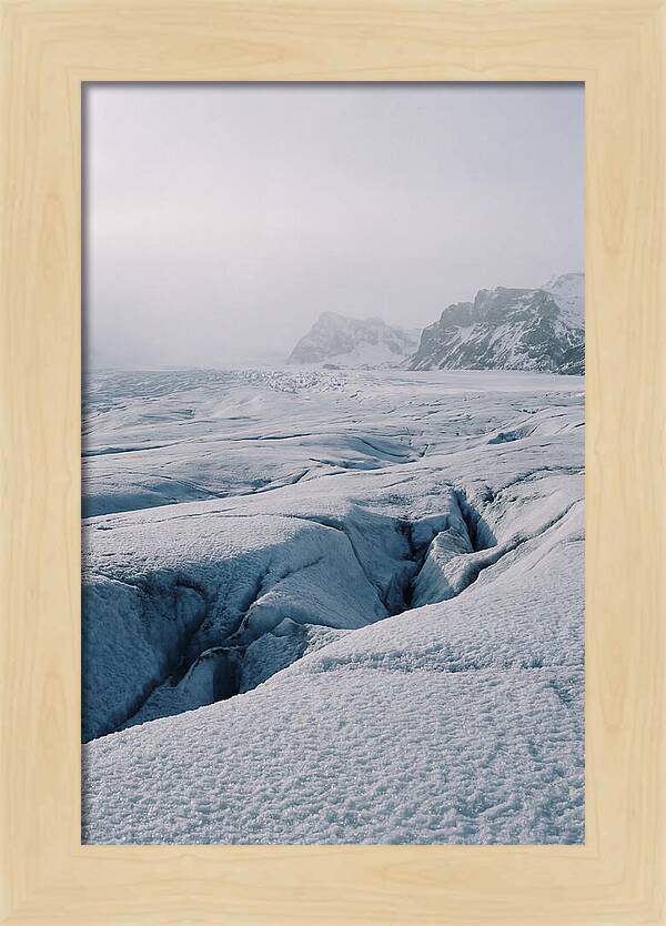 Glacial Tranquility At Vatnajokull