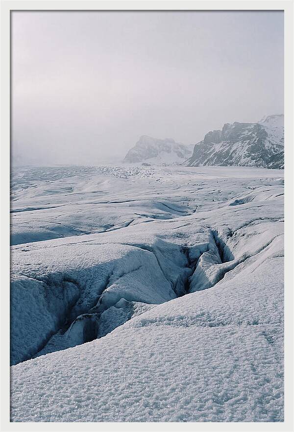 Glacial Tranquility At Vatnajokull
