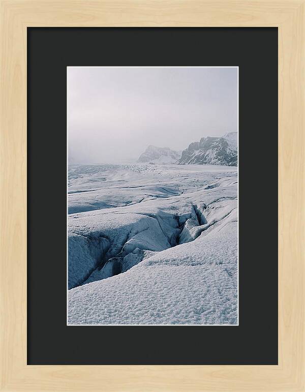 Glacial Tranquility At Vatnajokull