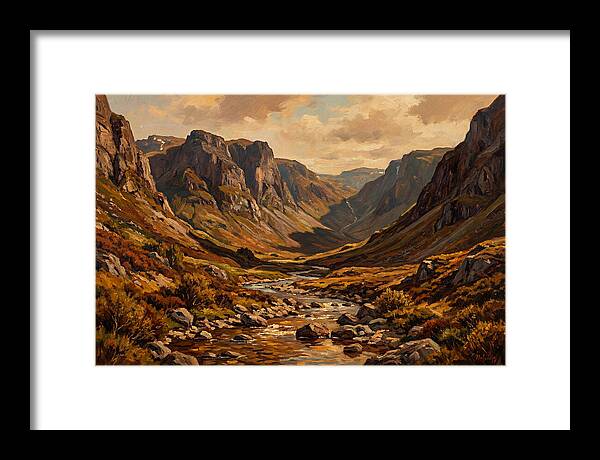 Glacial Valley Carved Deep