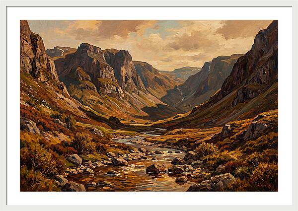 Glacial Valley Carved Deep