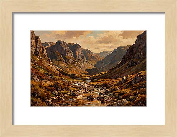 Glacial Valley Carved Deep