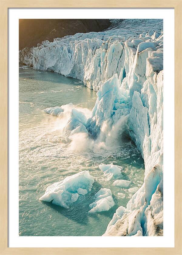 Glacier Bay Ice Luminescence