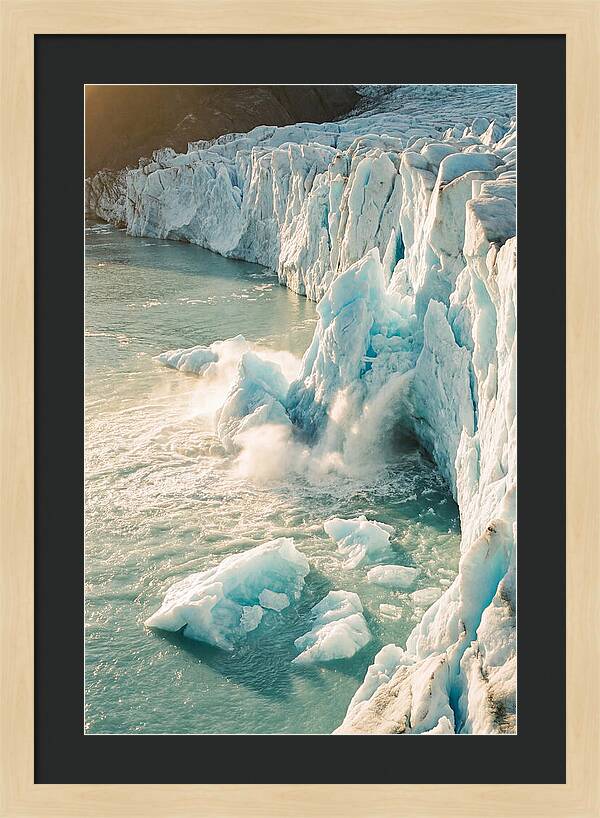 Glacier Bay Ice Luminescence