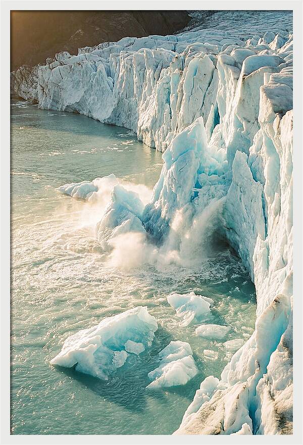 Glacier Bay Ice Luminescence