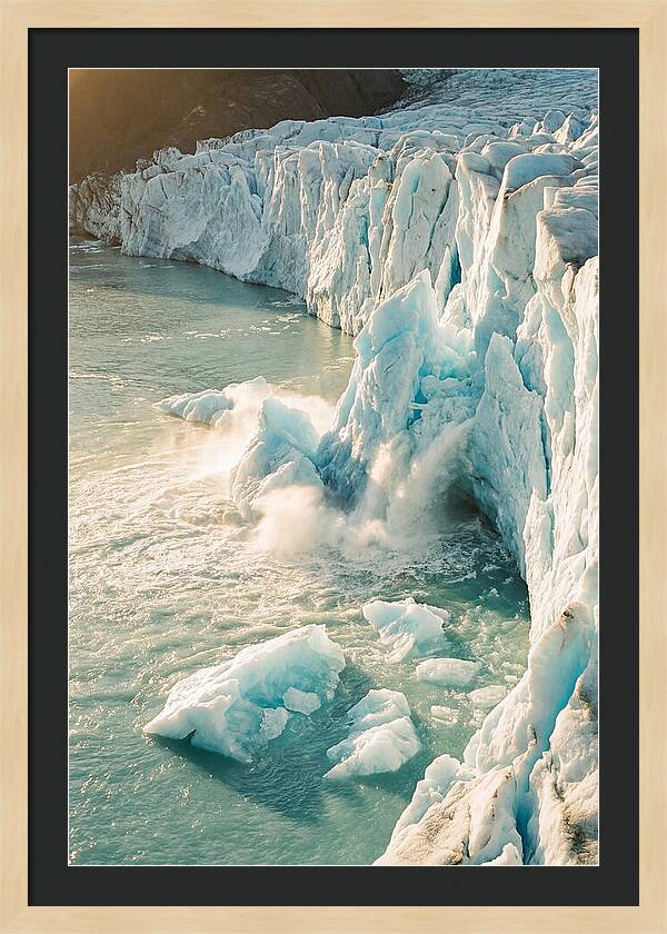 Glacier Bay Ice Luminescence