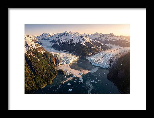 Glacier Bay National Park Aerial View