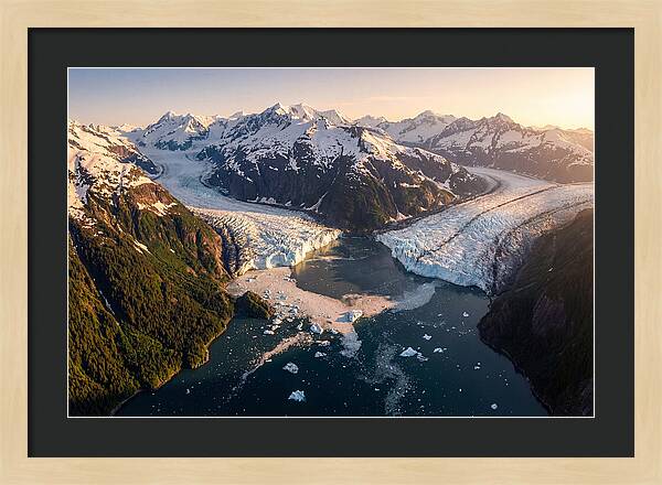 Glacier Bay National Park Aerial View