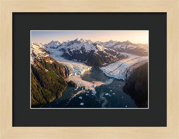 Glacier Bay National Park Aerial View