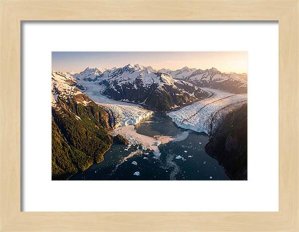 Glacier Bay National Park Aerial View