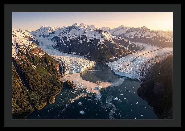 Glacier Bay National Park Aerial View