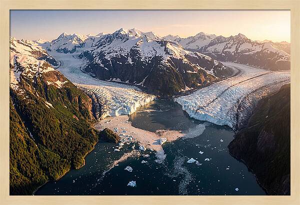 Glacier Bay National Park Aerial View
