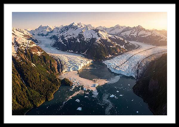 Glacier Bay National Park Aerial View