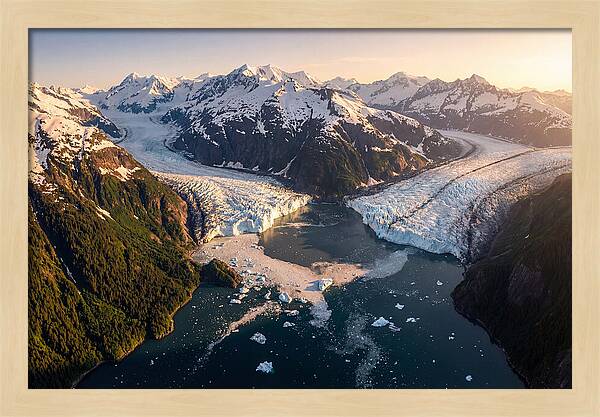 Glacier Bay National Park Aerial View